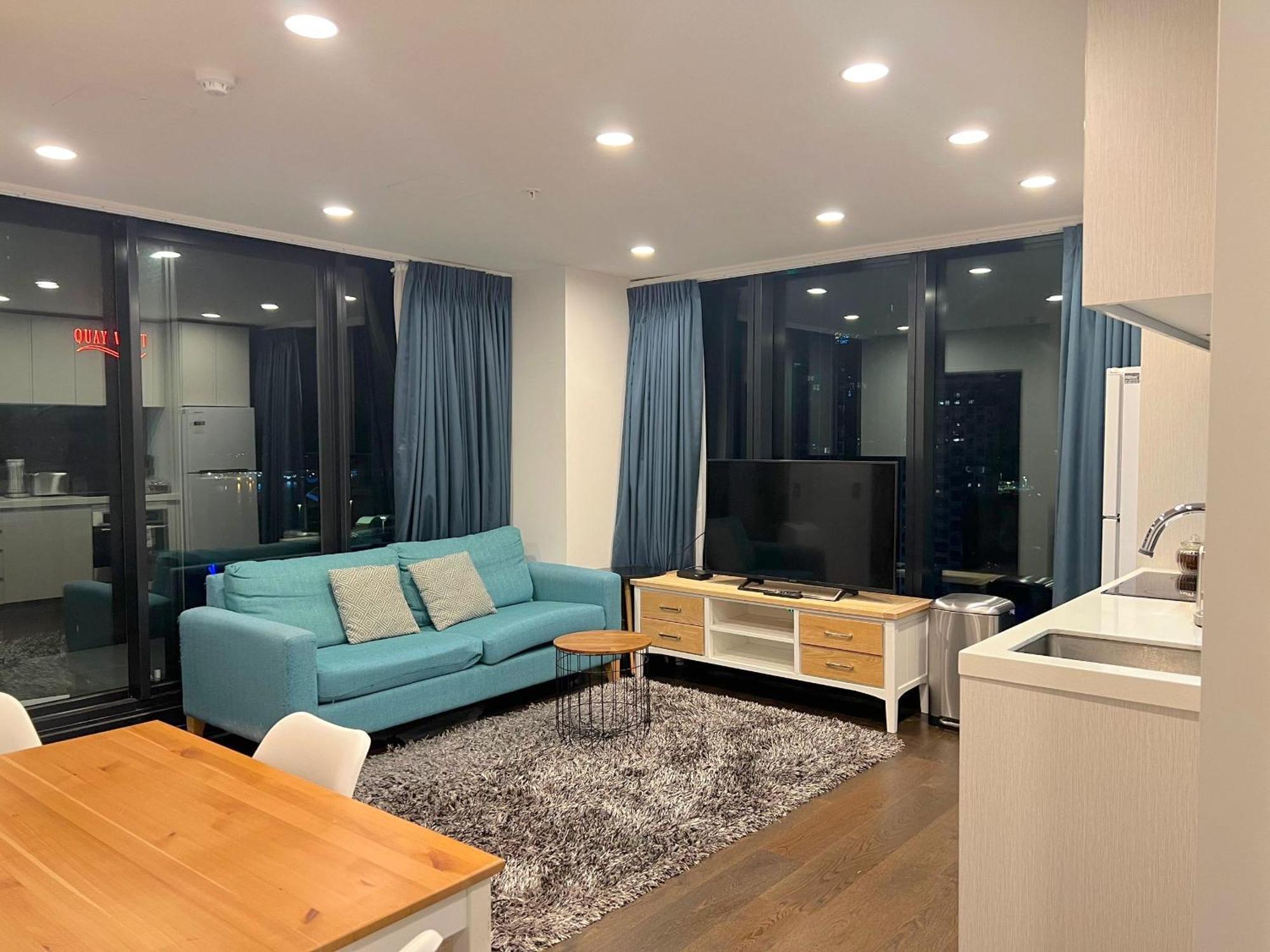 Gorgeous Seaview 2 Bedroom Apartment In Auckland Cbd Экстерьер фото