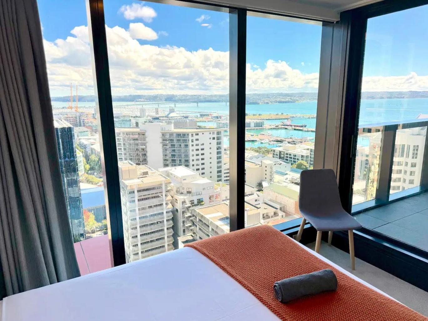 Gorgeous Seaview 2 Bedroom Apartment In Auckland Cbd Экстерьер фото