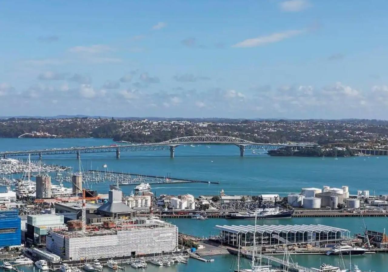 Gorgeous Seaview 2 Bedroom Apartment In Auckland Cbd Экстерьер фото
