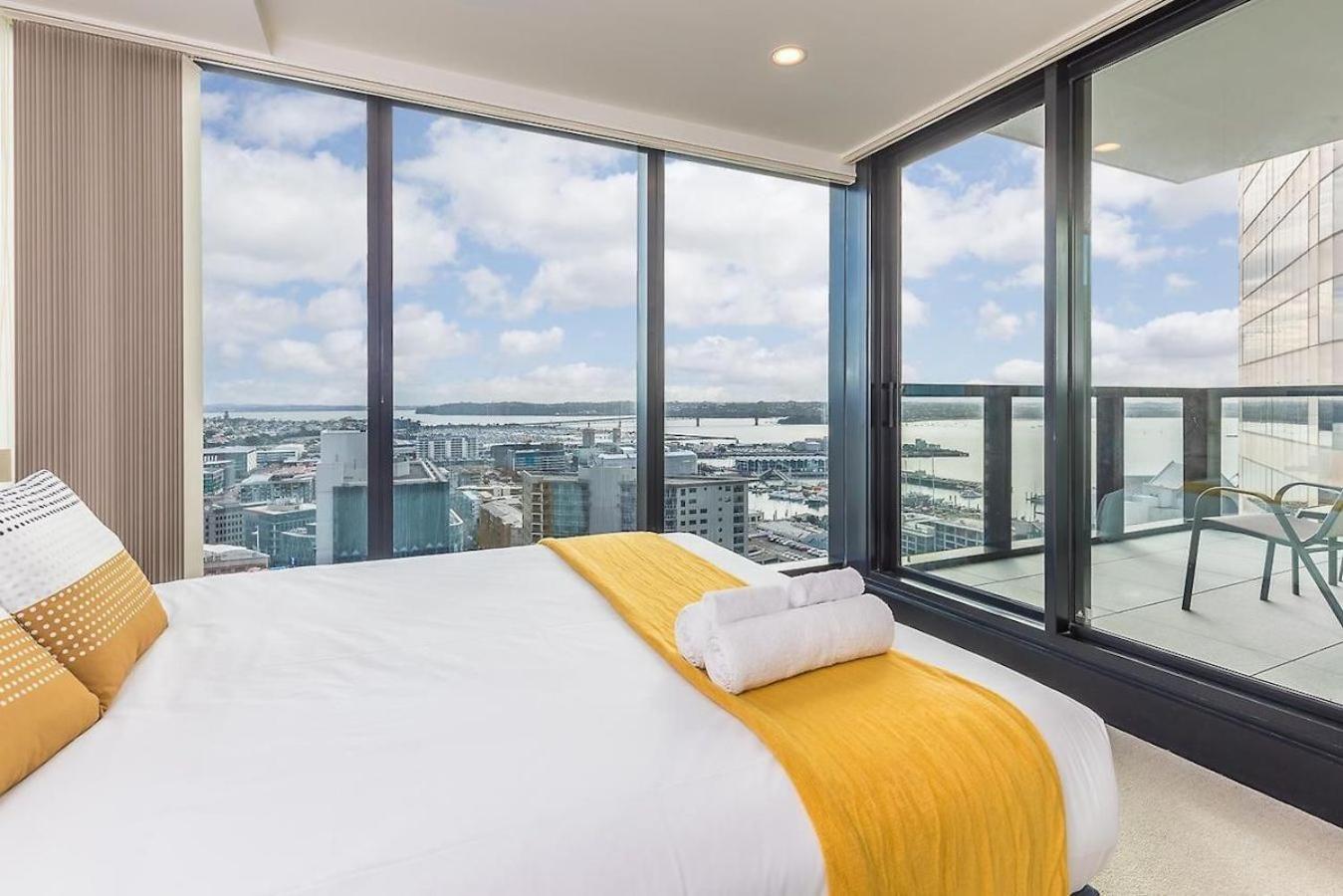 Gorgeous Seaview 2 Bedroom Apartment In Auckland Cbd Экстерьер фото