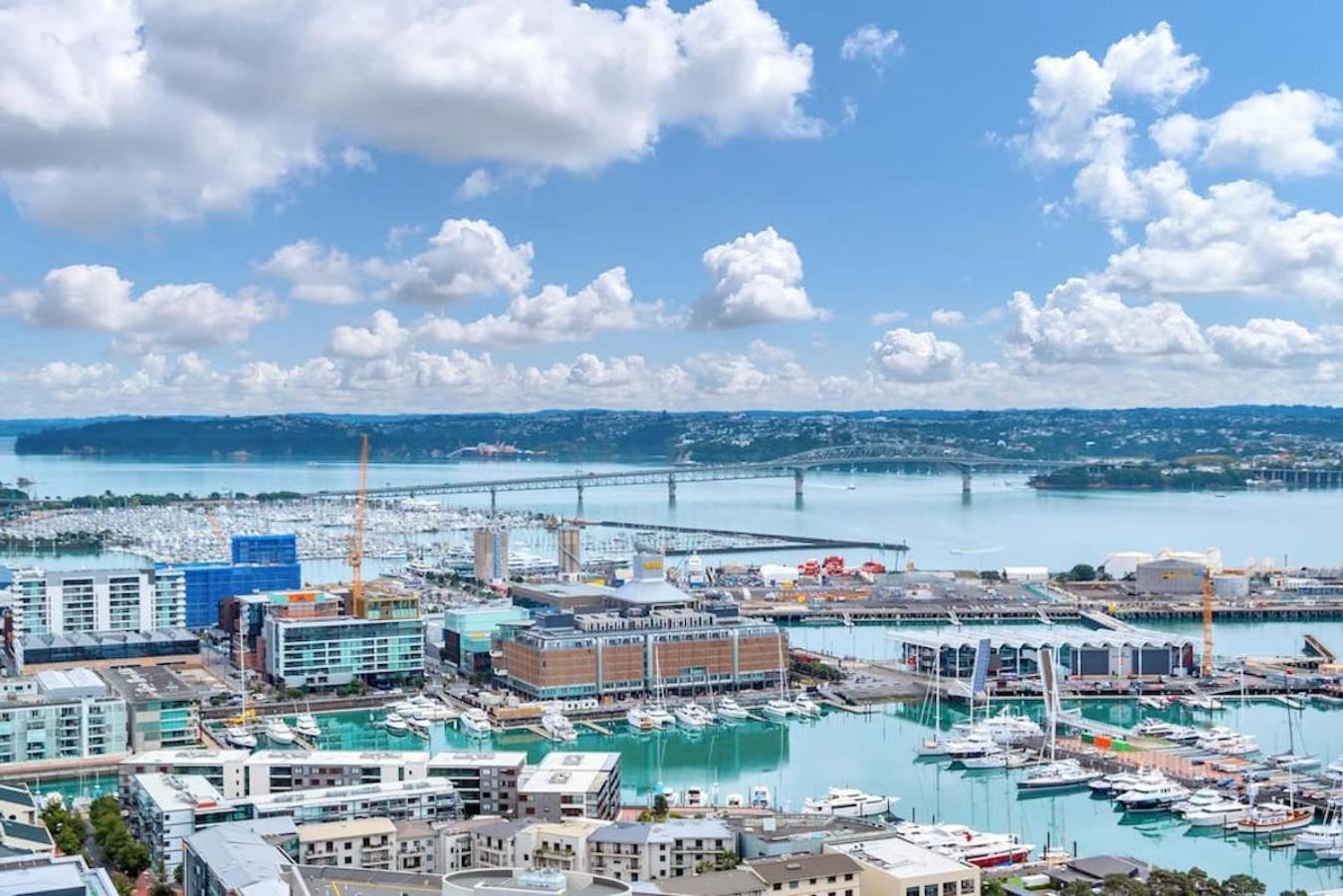 Gorgeous Seaview 2 Bedroom Apartment In Auckland Cbd Экстерьер фото